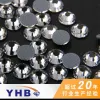 Best-selling accessory: yhb hot diamond round white clothing, wedding dress decoration, nail drill diy details Picture